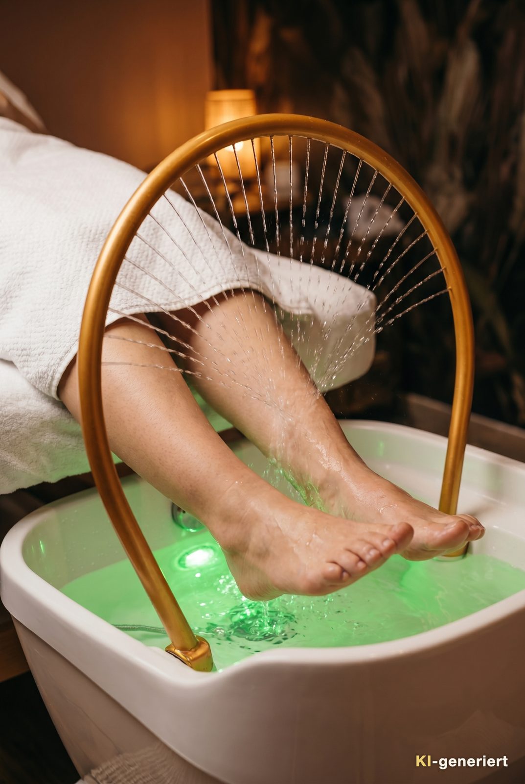 Foot Spa – belebendes Fußbad mit Licht und Sprudel